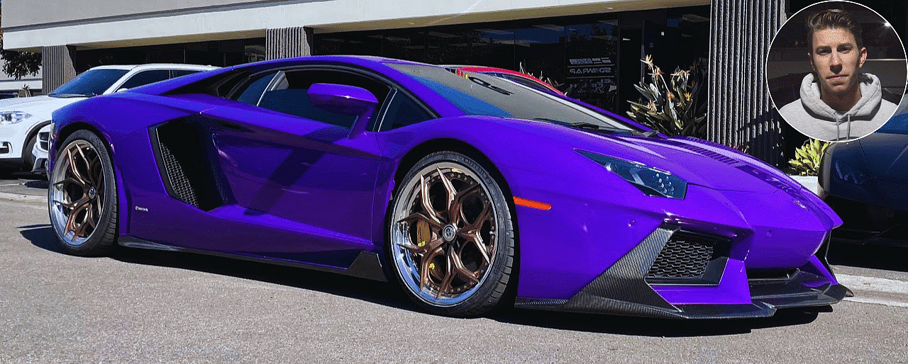 TJ Hunt's Lamborghini Aventador