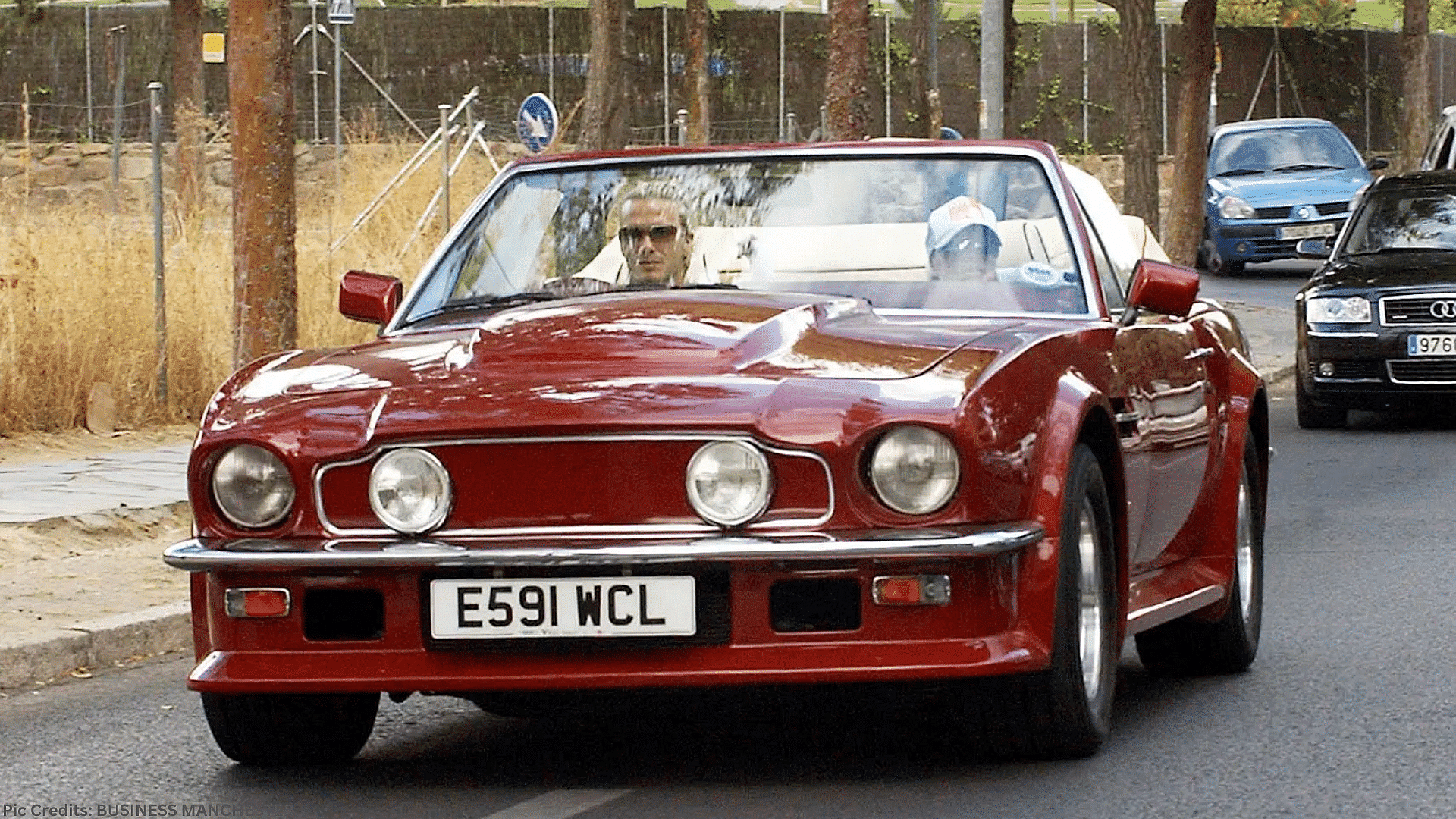 David Beckham 1988 Aston Martin V8 Vantage