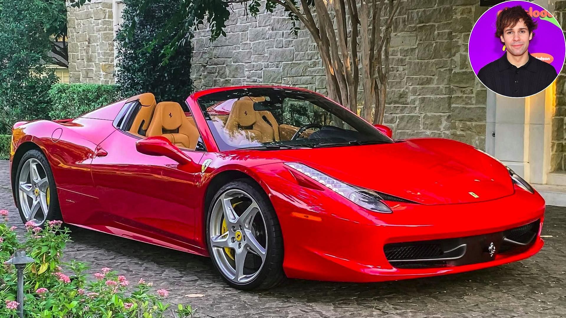 David Dobrik Ferrari 