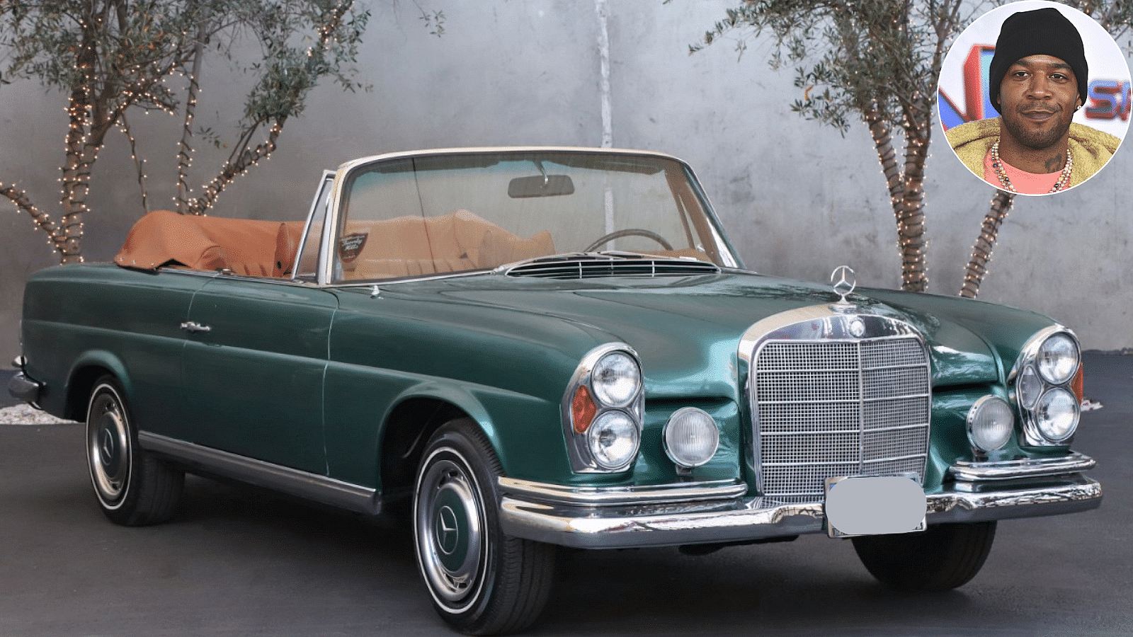 Kid Cudi’s 1969 Mercedes-Benz W111 Cabriolet