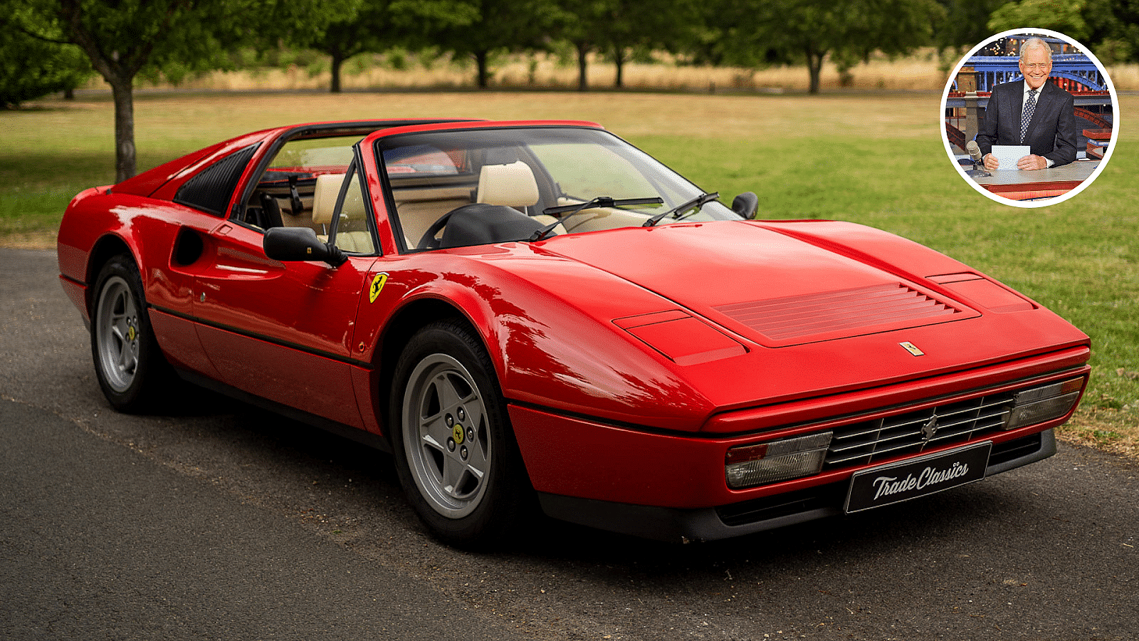 David Letterman's 1988 Ferrari 328 GTS