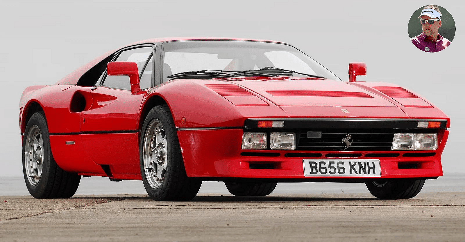 Ian Poulter’s 1985 Ferrari 288 GTO