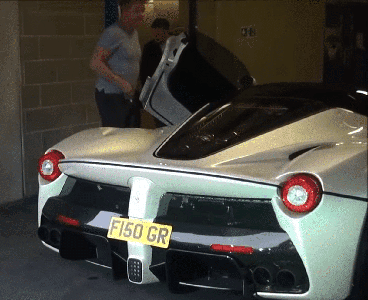 Gordon Ramsay's Ferrari Laferrari aperta