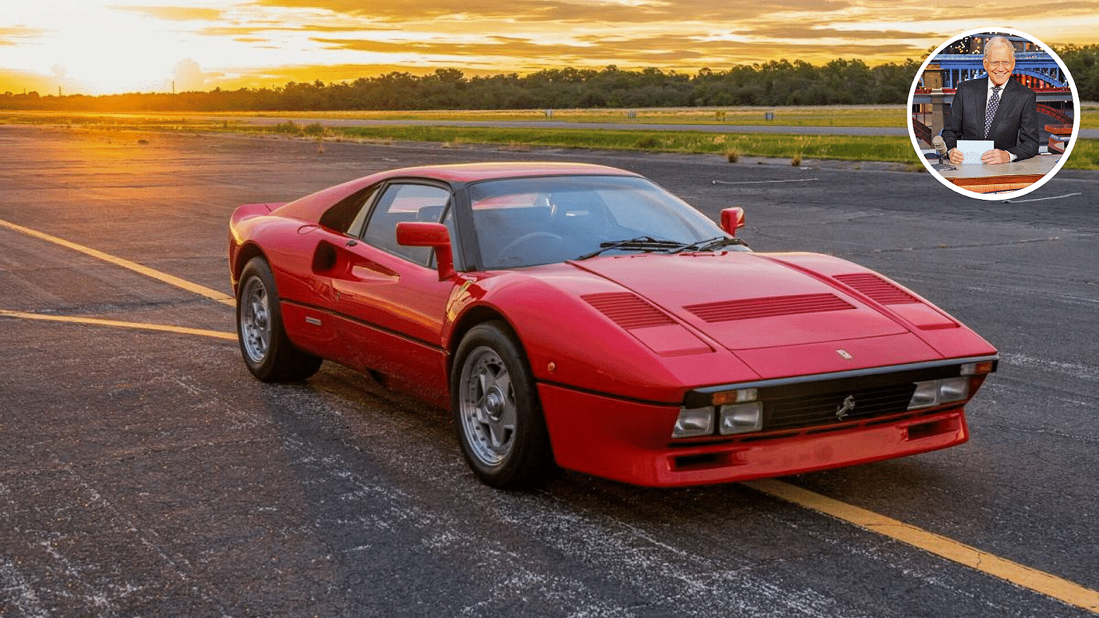 David Letterman's 1985 Ferrari 288 GTO