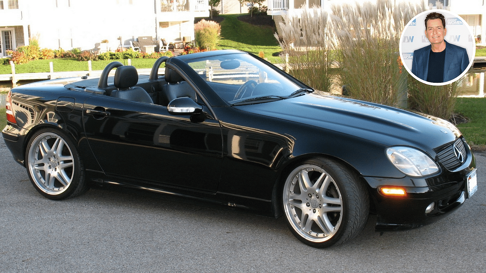 Charlie Sheen's Mercedes-Benz AMG SLK 320