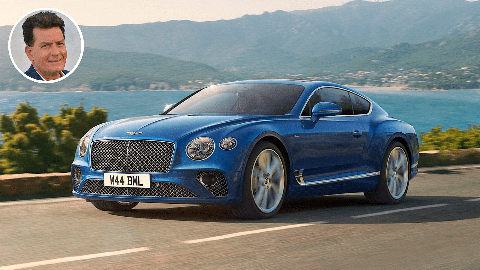 Charlie Sheen's Bentley Continental GT Coupe