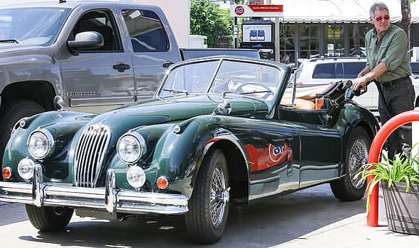 Harrison Ford's 1955 Jaguar XK140