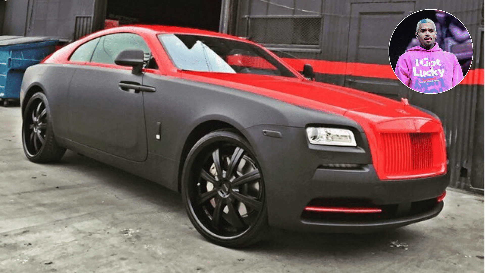 Chris Brown Rolls-Royce Wraith