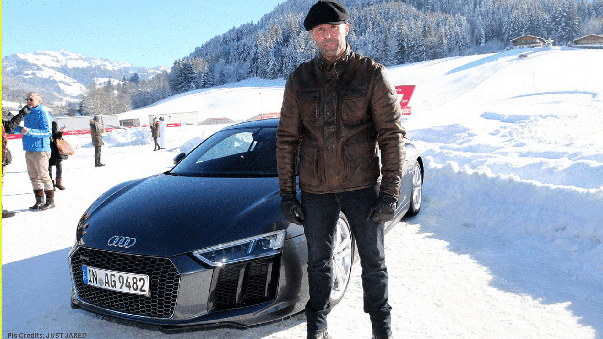 Jason Statham's Audi R8