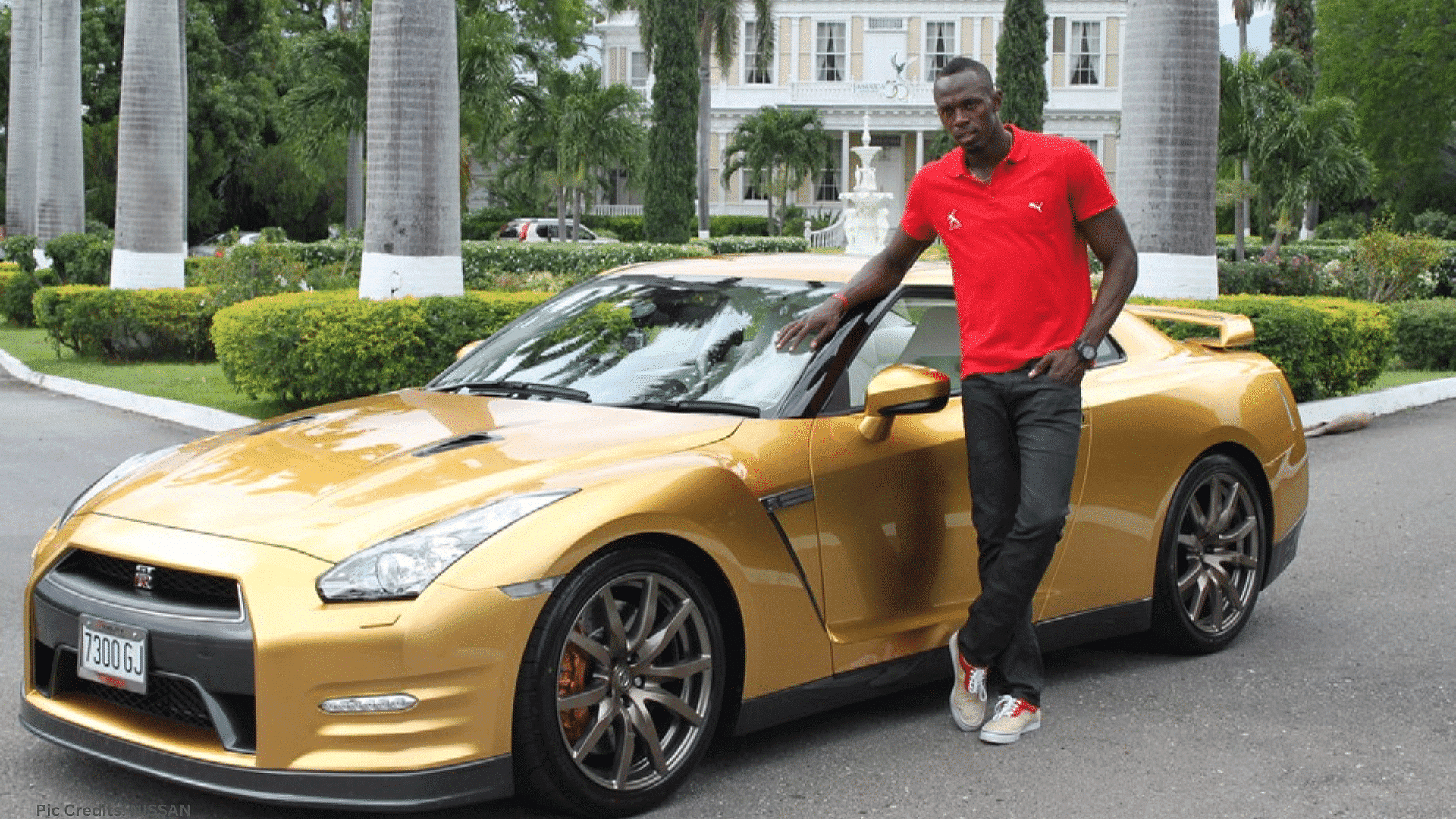 Usain Bolt 2012 Nissan GT-R Bolt Special