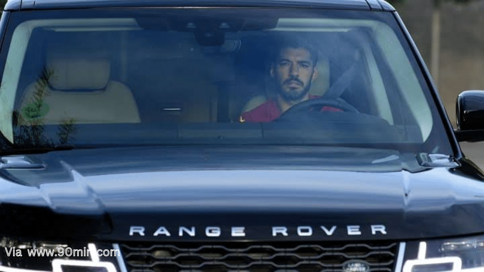 Luis Suarez's Land Rover Range Rover