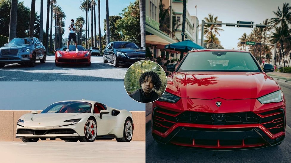 The 21 Savage Car Collection In 2024 Is Modern And Expensive