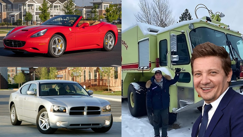 Jeremy Renner Car Collection Has Porsche, Ferrari, And Several Fire Trucks