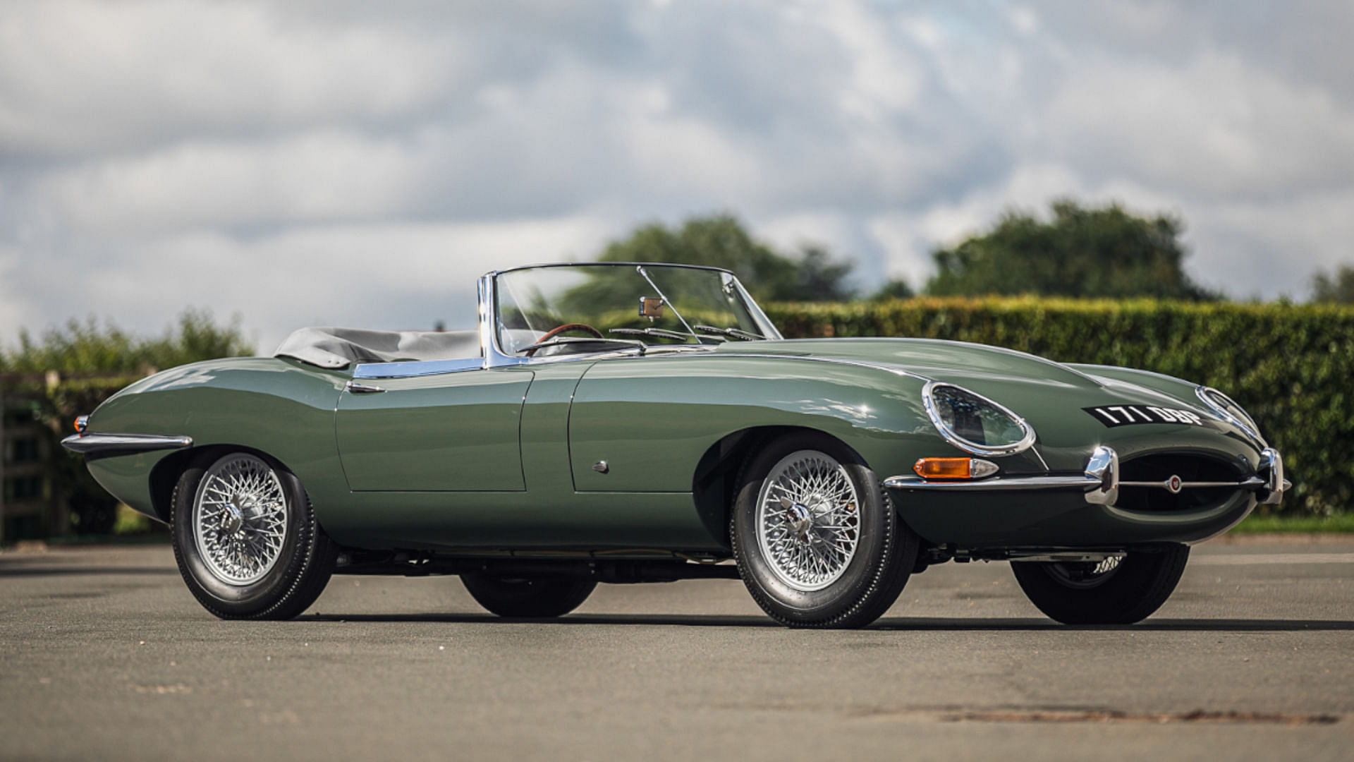 Steve Coogan's Jaguar E-Type