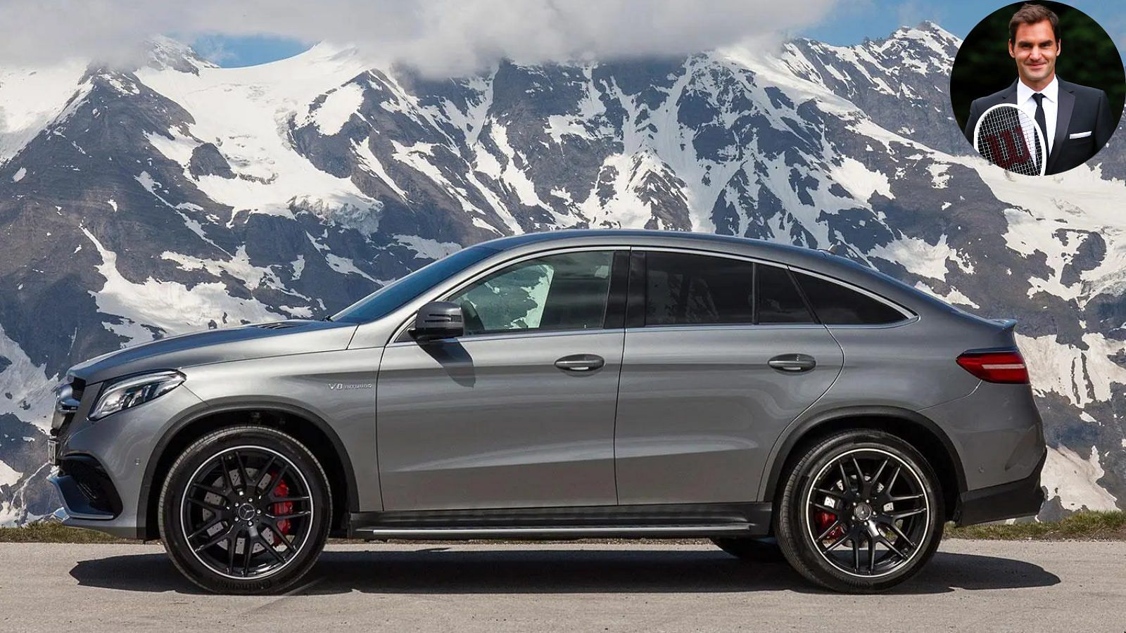 Roger Federer's 2016 Mercedes-AMG GLE 63S Coupe