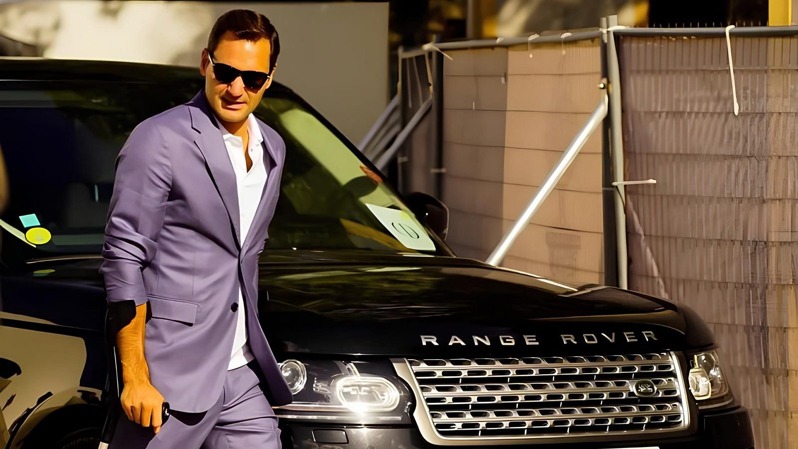 Roger Federer's 2014 Land Rover Range Rover Sport SVR