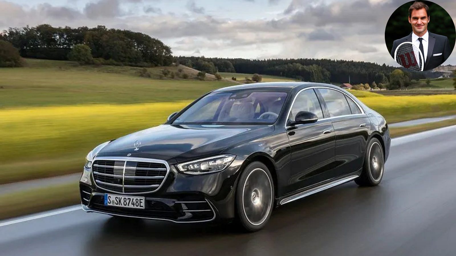 Roger Federer's 2021 Mercedes-Benz S-Class