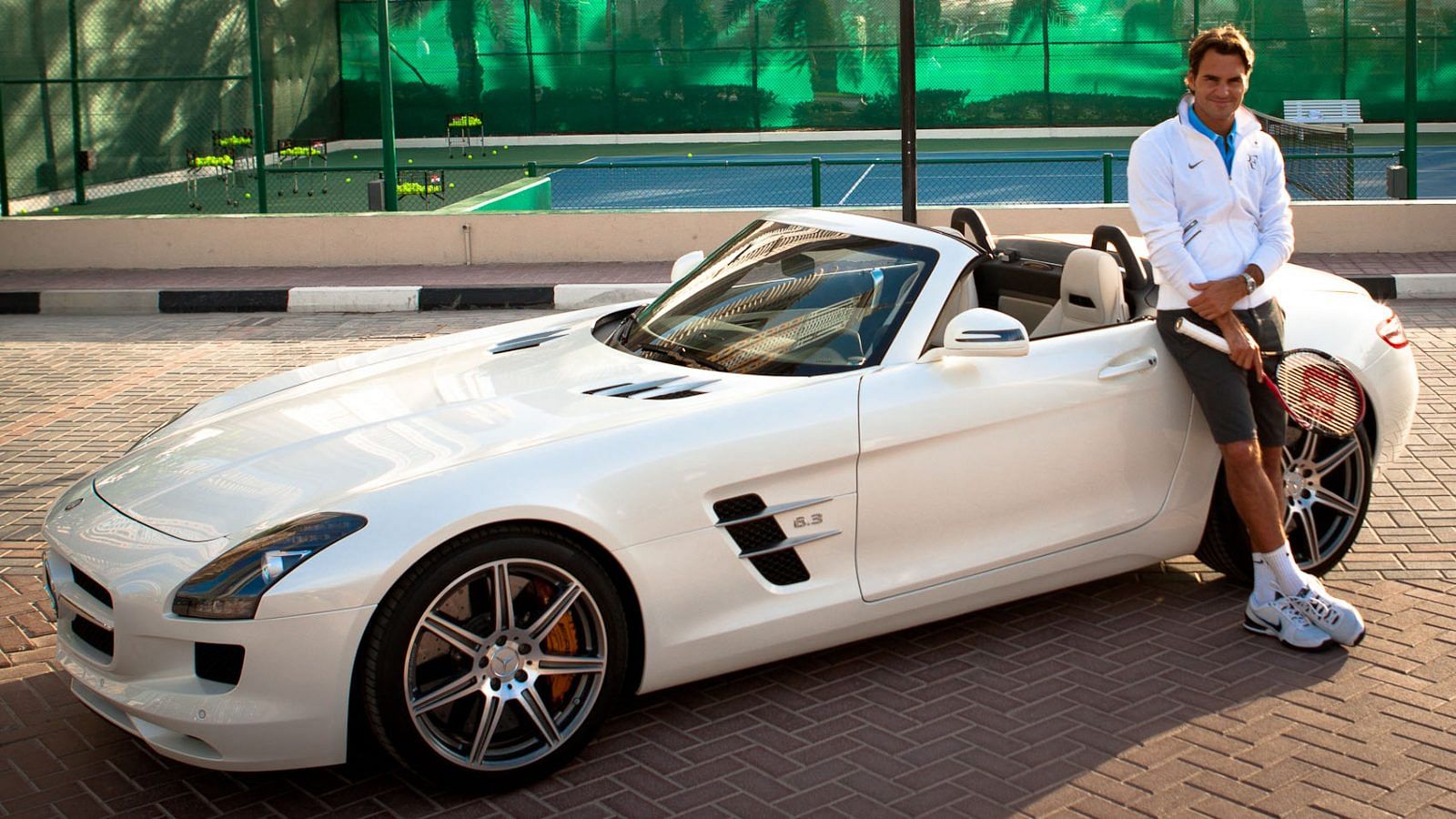 Roger Federer's 2012 Mercedes-Benz SLS AMG Roadster