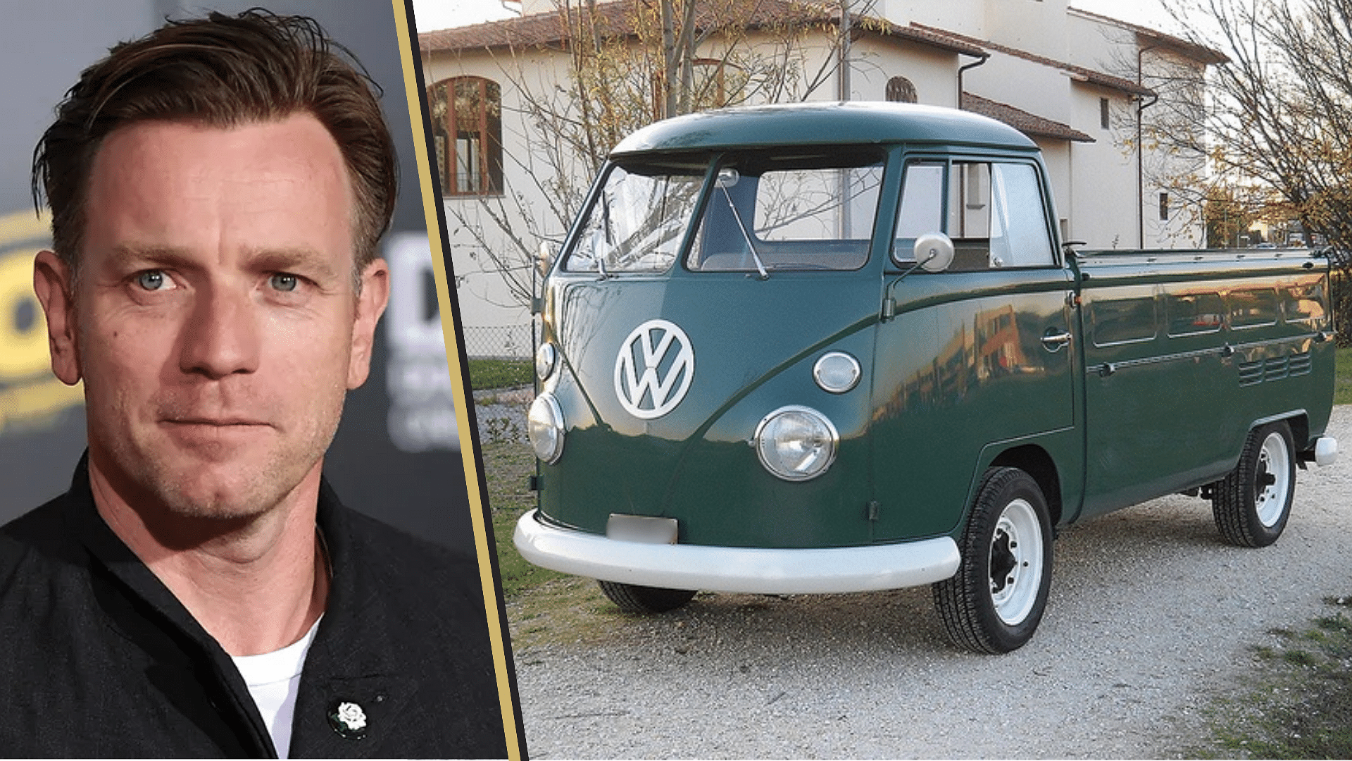 Ewan McGregor's 1960 Volkswagen T1 Transporter pickup