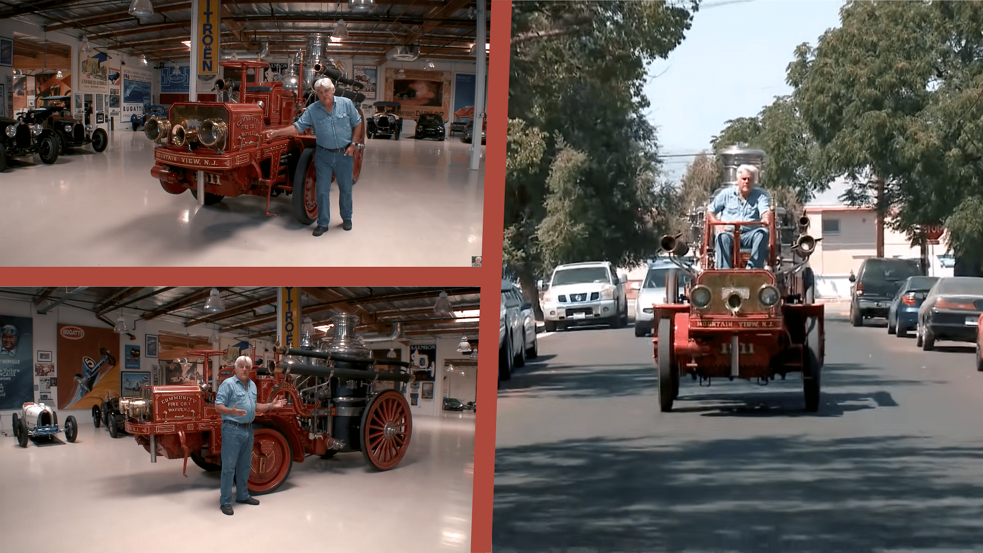 Jay Leno's 1911 Christie Fire Engine