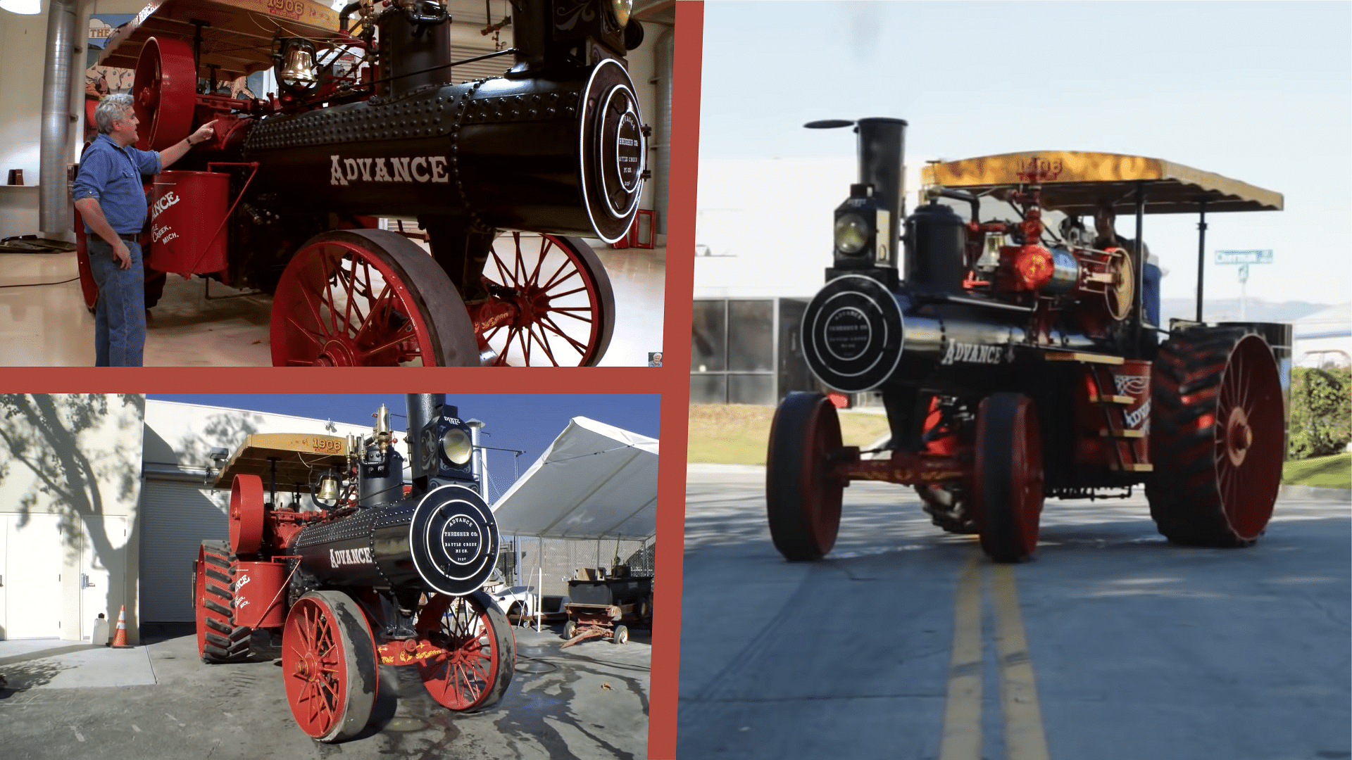 Jay Leno's 1906 Advance Steam Traction Engine