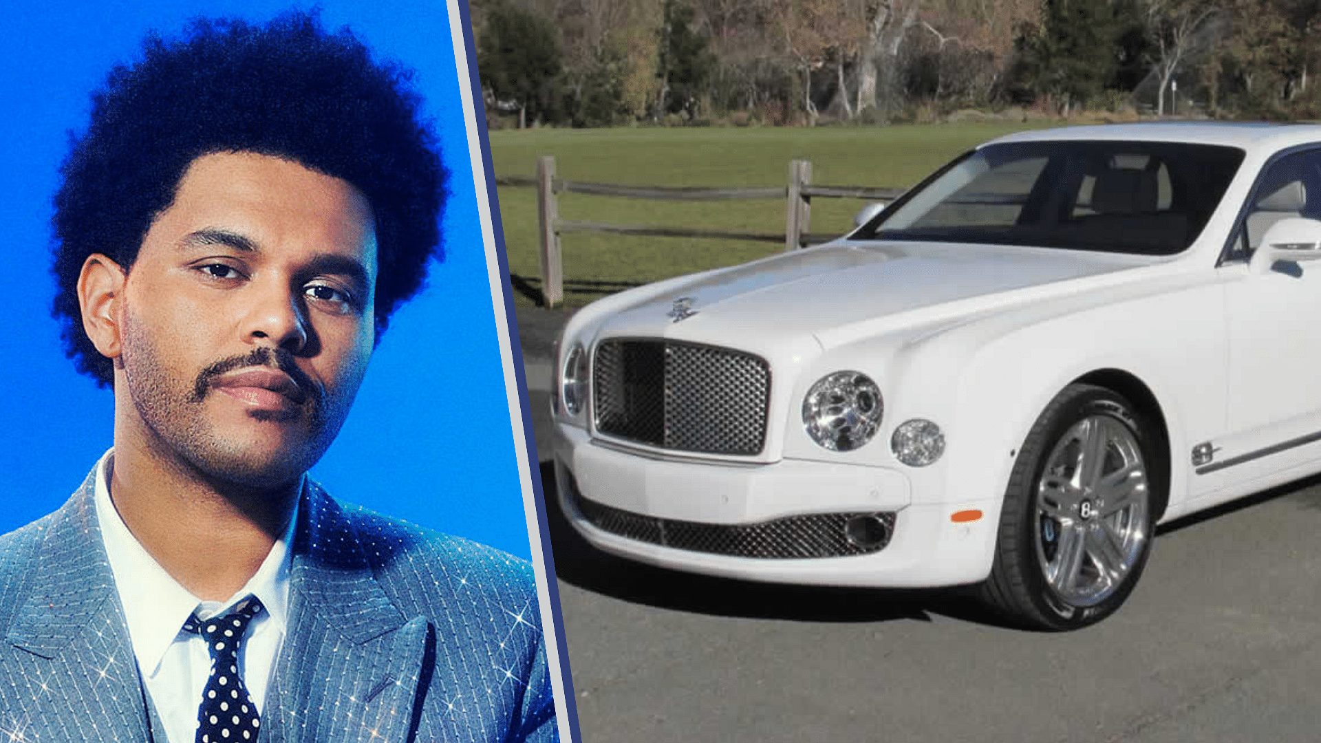 The Weeknd's Bentley Mulsanne