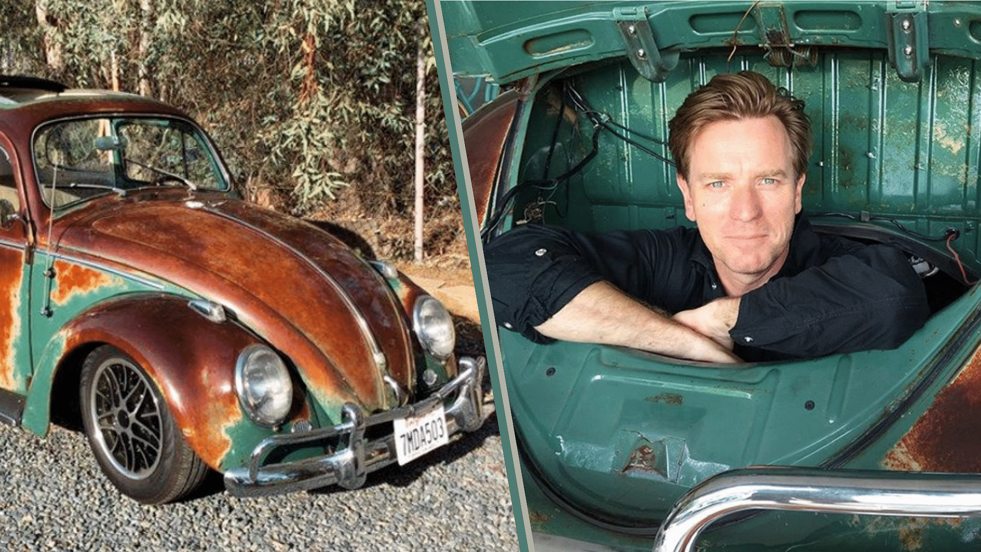 Ewan McGregor's 1962 Volkswagen Beetle