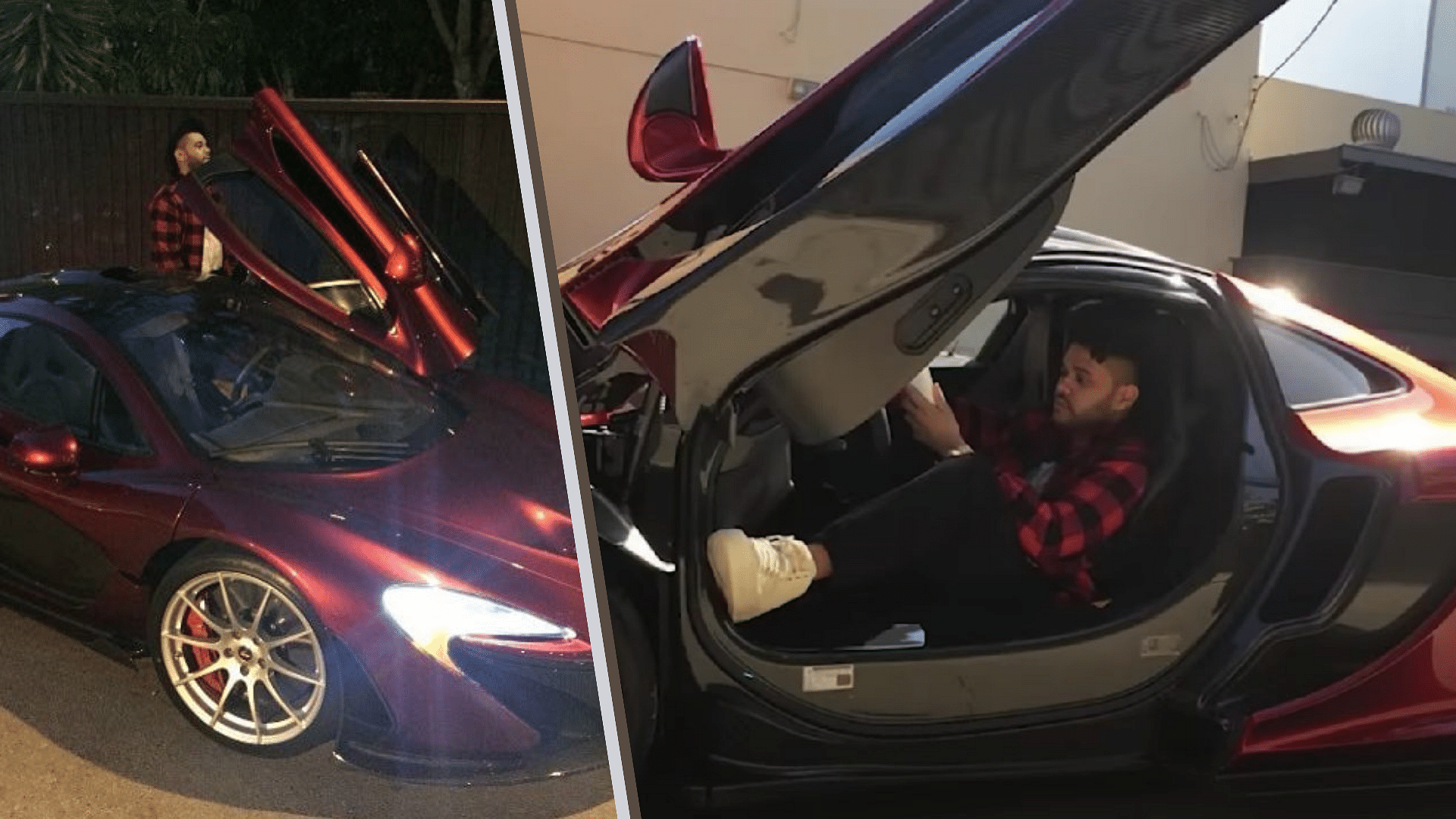 The Weeknd's McLaren P1