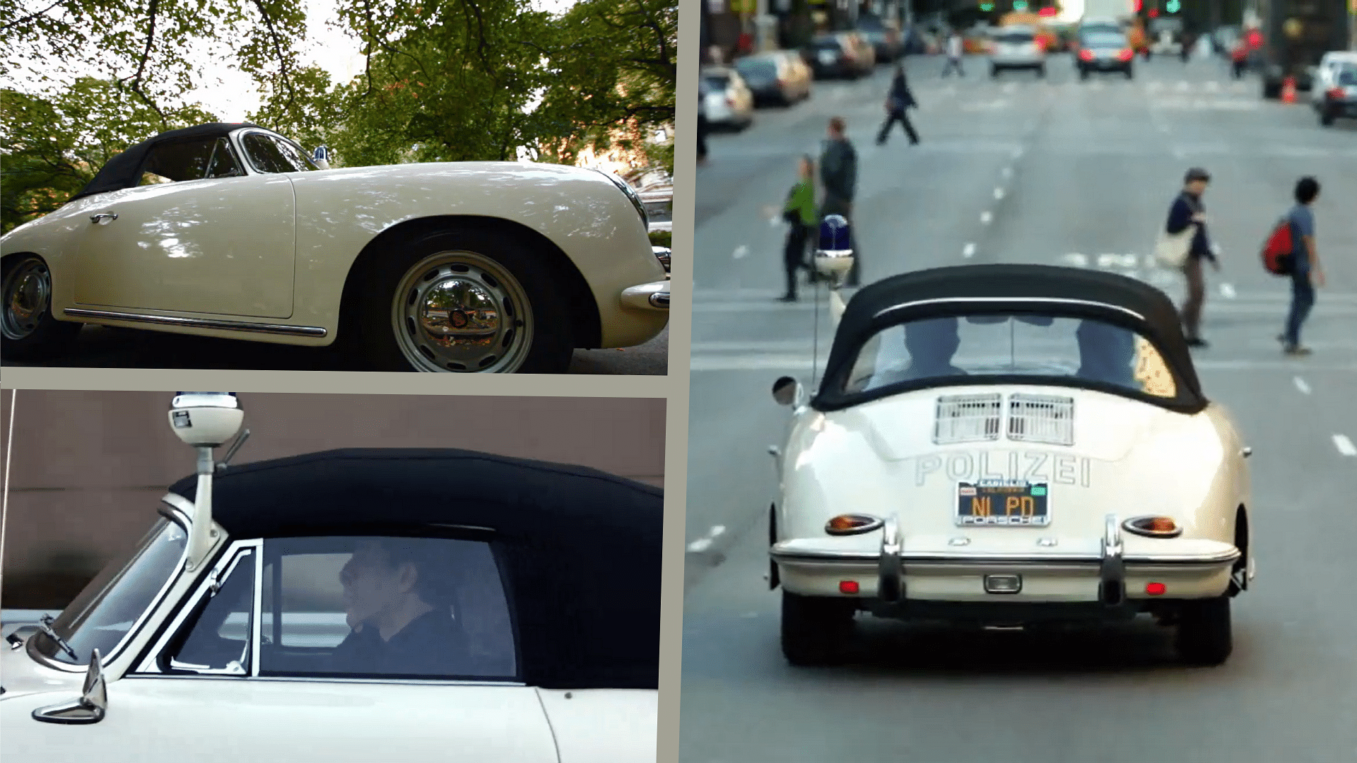 Jerry Seinfeld's 1966 Porsche 356C SC Dutch Polizei