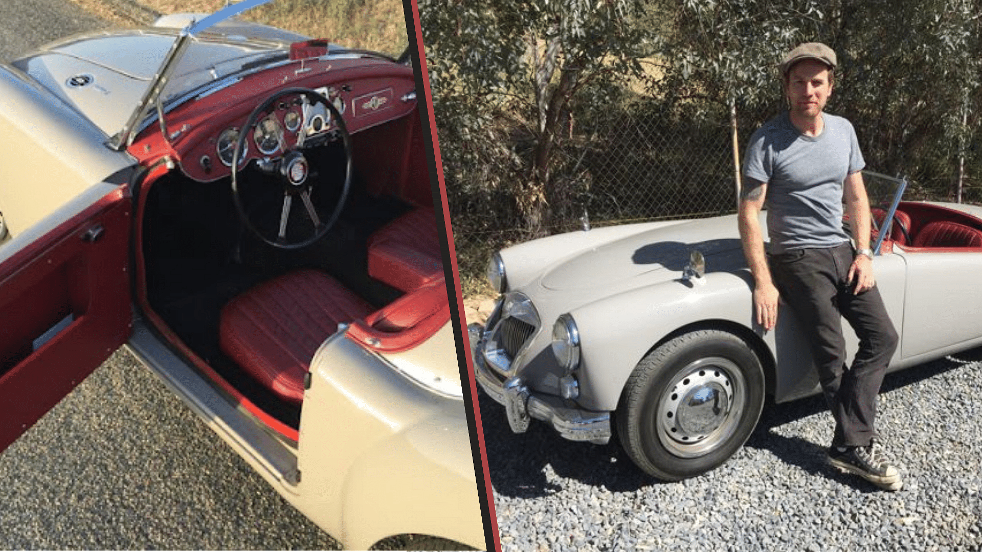 Ewan McGregor's 1962 MG MGA 1600 Mk II