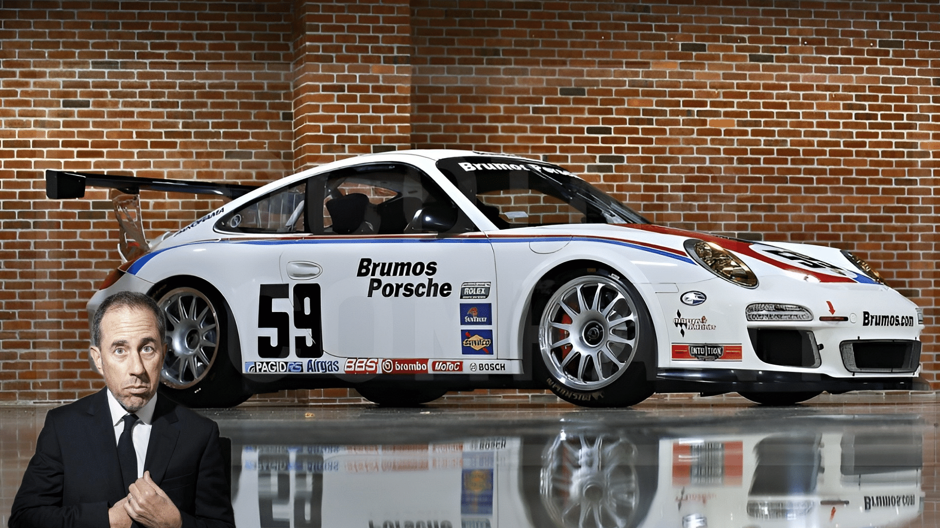 Jerry Seinfeld's 2012 Porsche 997 GT3 Cup 4.0 Brumos Commemorative Edition