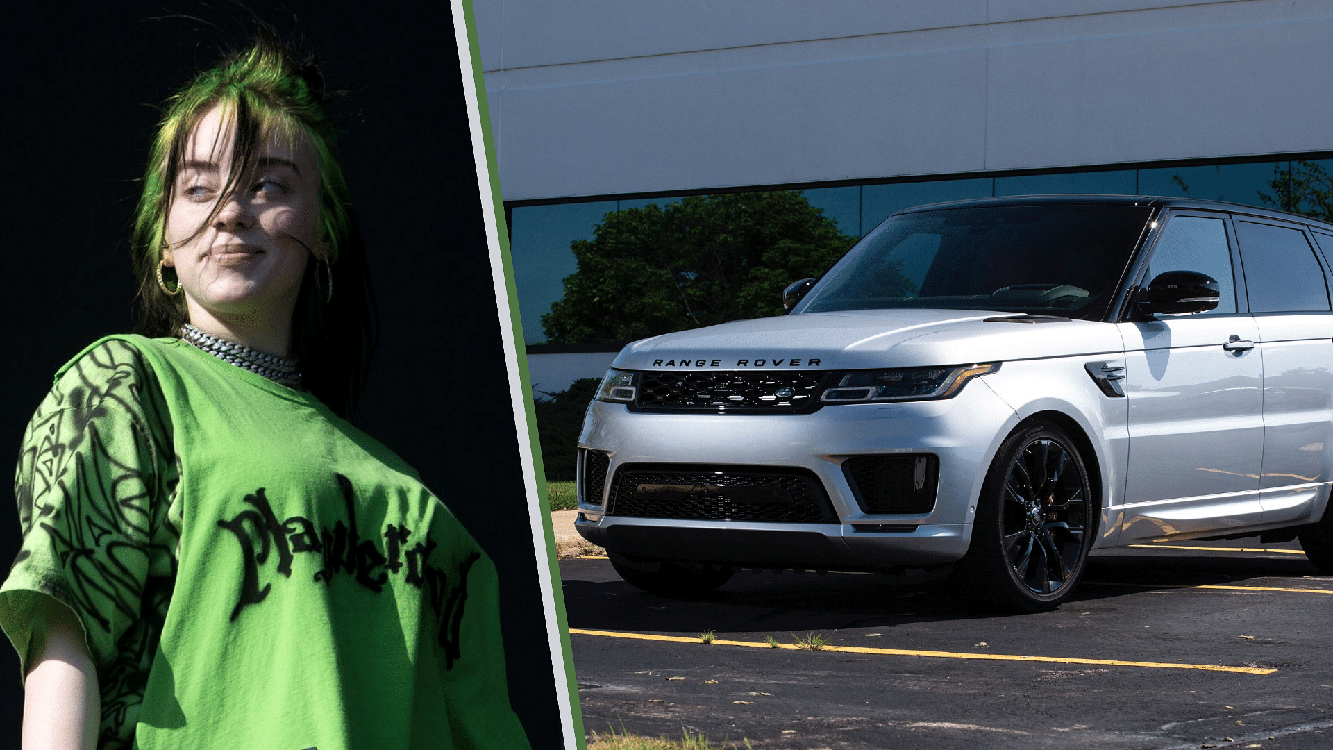 Billie Eilish's Land Rover Range Rover Sport